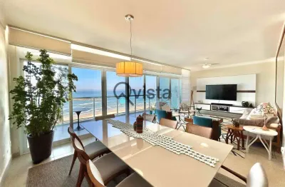 Apartamento vista mar à venda na pitangueiras no guarujá | qvista inteligência imobiliária guarujá