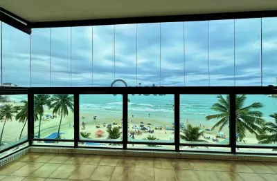 Apartamento 4 dormitórios vista mar  à venda na astúrias no guarujá | qvista inteligência imobiliár