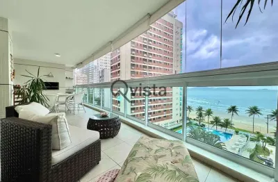 Apartamento frente mar nas astúrias | qvista inteligência imobiliária guarujá