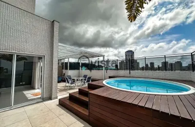 Cobertura penthouse com vista para o mar à venda na enseada no guarujá | qvista inteligência imobil