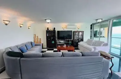 Apartamento à venda, frente ao mar pitangueiras, guarujá, sp | qvista inteligência imobiliária guar