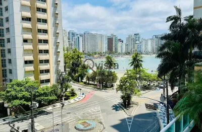 Apartamento com varanda gourmet e vista para o mar á venda na astúrias no guarujá | qvista inteligê