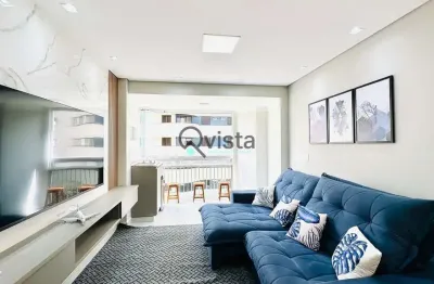 Apartamento decorado em fino acabamento à venda na pitangueiras no guarujá | qvista inteligência im