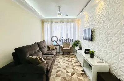 Apartamento reformado apenas 300m da praia na região da enseada á venda no guarujá | qvista intelig