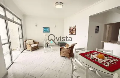 Frente mar , 2 dormitórios, 1 suite, sacada, vaga de garagem à venda, pitangueiras, guarujá, sp |qv