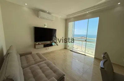 Lindo apartamento frente mar , 3 quartos , 1 suite, sem garagem,  à venda, pitangueiras, guarujá, s