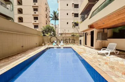 Apartamento 3 quartos 2 suites com lazer lado praia à venda na enseada no guarujá | qvista inteligê
