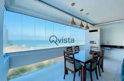 Apartamento com varanda gourmet á venda na Praia das Pitangueiras no Guarujá | QVista Inteligência