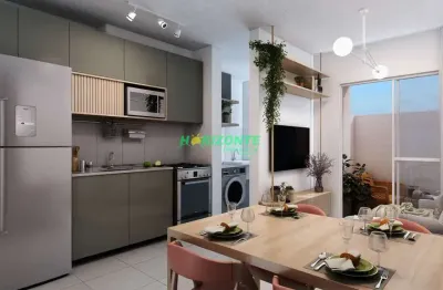 Apartamento com 2 dormitórios à venda, 39 m² - parque dos ipês - são josé dos campos/sp