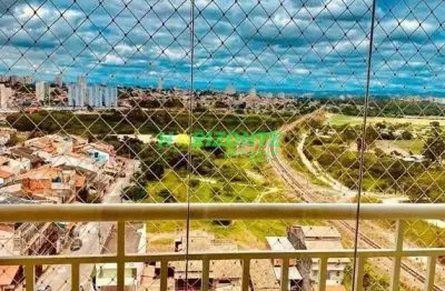 Apartamento à venda de 63m² com 3 domitórios, vila industrial, são josé dos campos, sp