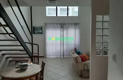 Flat com 1 dormitório para alugar, 55 m² por r$ 1.800,00/mês - jardim aquarius - são josé dos campo