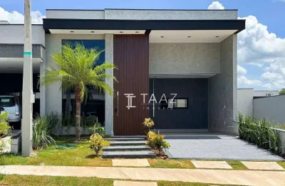 Casa com 3 dormitórios, sendo 1 suíte com closet à venda, 142 m² por r$ 1.250.000,00 - park gran reserve - indaiatuba/sp