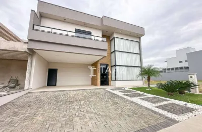 Sobrado com 3 suítes à venda, 275 m² por r$ 2.300.000,00 - jardim residencial dona lucilla - indaiatuba/sp