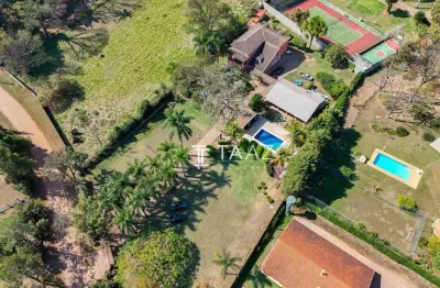 Chácara com 6 dormitórios, sendo 3 suítes à venda, 5000 m² por r$ 2.150.000,00 - colinas do mosteiro de itaici - indaiatuba/sp