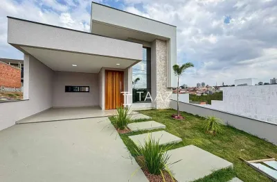 Casa com 3 dormitórios, sendo 1 suíte à venda, 139 m² por r$ 1.290.000,00 - condomínio jardim park vista real - indaiatuba/sp