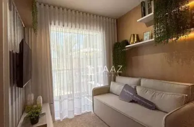 Apartamento com 2 dormitórios, sendo 1 suíte à venda, 71 m² por r$ 320.000,00 - viva parque horizon - indaiatuba/sp