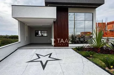 Casa com 3 dormitórios, sendo 1 suíte à venda, 140 m² por r$ 1.290.000,00 - condomínio jardim park vista real - indaiatuba/sp