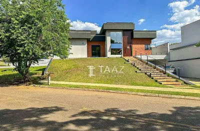 Casa com 4 suítes à venda, 263 m² por r$ 2.550.000,00 - condomínio jardim dos lagos - indaiatuba/sp