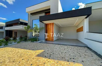 Casa com 3 dormitórios, sendo 1 suíte com closet à venda, 131 m² por r$ 1.380.000,00 - park gran reserve - indaiatuba/sp