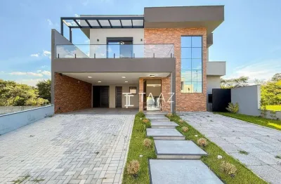 Sobrado com 4 suítes à venda, 310 m² por r$ 2.290.000,00 - condomínio london park - indaiatuba/sp