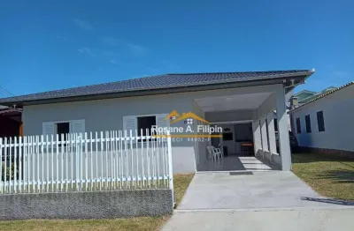 Casa com 3 dormitórios à venda, 220 m² por r$ 750.000 - balneário arroio do silva/sc