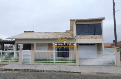 Casa com 3 dormitórios à venda, 170 m² - centro - balneário arroio do silva/sc