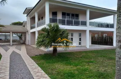 Casa com 5 dormitórios à venda, 460 m² por r$ 1.590.000- balneário arroio do silva/sc