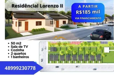 Casa com 2 dormitórios à venda, 50 m² - guairacá - balneário arroio do silva/sc