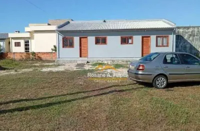 Casa com 2 dormitórios à venda, 60 m² -meta - balneário arroio do silva/sc