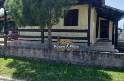 Casa com 3 dormitórios à venda, 82 m² - areias brancas - balneário arroio do silva/sc