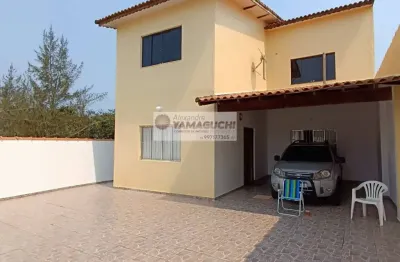 Sobrado com vista para o mar em ilha comprida/viaréggio/4 dormitórios/escriturado