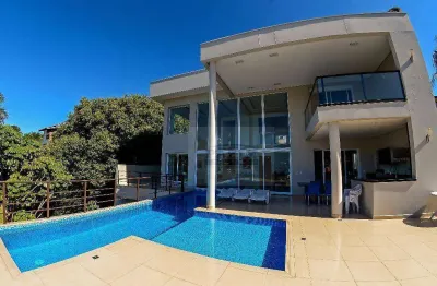 Casa com 4 dormitórios, 680 m² - condomínio estância marambaia - vinhedo/sp