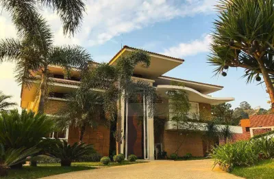 Casa com 5 dormitórios à venda, 640 m² por r$ 6.000.000,00 - condomínio são joaquim - vinhedo/sp