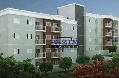 Apartamento com 2 dormitórios à venda, 50 m² - residencial bello cielo ii - vinhedo/sp