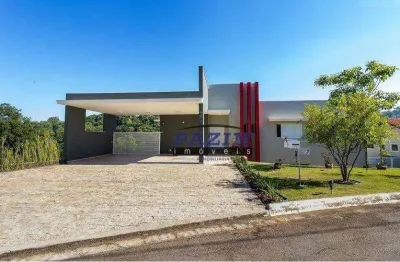 Casa com 5 suítes à venda, 517 m² - condomínio vila hípica i - vinhedo/sp