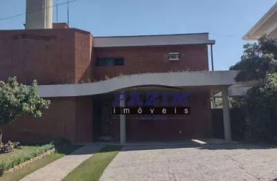 Casa com 4 suítes à venda, 384 m² - condomínio jardim paulista i - vinhedo/sp
