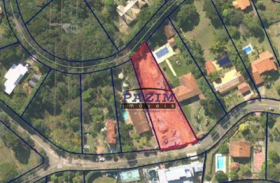 Terreno em condomínio fechado à venda na Alameda Araguari, Vale da Santa Fé, Vinhedo