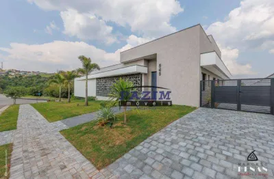Casa com 4 suítes à venda, 393 m² - condomínio campo de toscana - vinhedo/sp