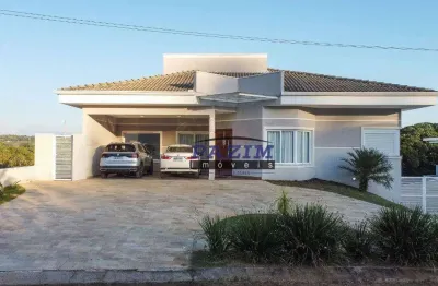 Casa com 4 suítes, 350 m² - venda ou locação - condomínio residencial terras de santa tereza - itupeva/sp