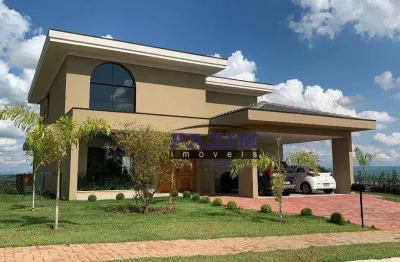 Casa com 4 dormitórios à venda, 432 m² por r$ 4.500.000,00 - condomínio campo de toscana - vinhedo/sp