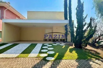 Casa com 3 suítes à venda, 268 m² - condomínio florada da mata - valinhos/sp