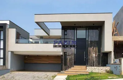 Casa com 3 dormitórios à venda, 243 m² - condomínio residencial mont’ alcino - valinhos/sp