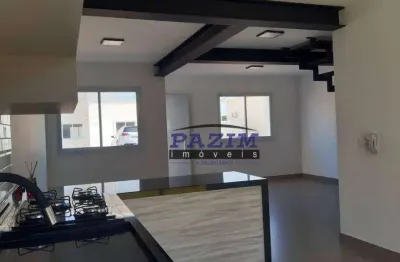 Casa com 3 dormitórios à venda, 99 m² - condomínio villaggio santorini - valinhos/sp