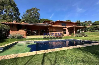 Casa com 6 suítes, 600 m² - condomínio vale da santa fé - vinhedo/sp