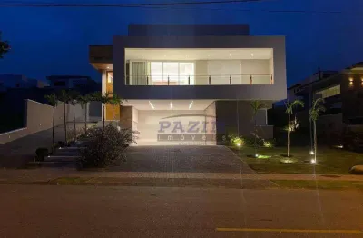 Casa com 5 dormitórios, 392 m² - venda por r$ 5.300.000,00 ou aluguel por r$ 26.885,00/mês - condomínio campo de toscana - vinhedo/sp
