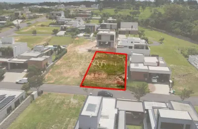 Terreno à venda no condomínio villas do golf com 503,20m² de área útil. excelente lote com aclive, com boa localização em rua sem saída.