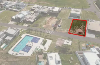 Terreno à venda no condomínio villas do golf, com 503,20m² de área útil. excelente lote com ótima topografia, em frente à área de lazer do condomínio.