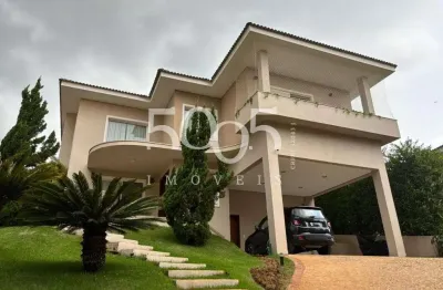 Casa sobrado à venda no condomínio campos de santo antônio em itu com 412m² de construção e 832m² de terreno