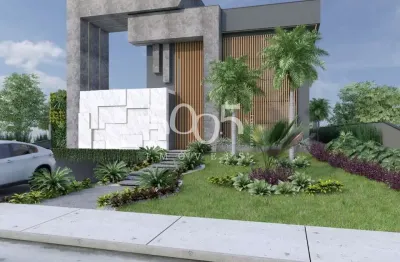 Imóvel em construção à venda no condomínio campos santo antônio ii, com 513m² de área útil em um terreno de 711m².