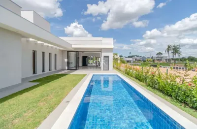 Casa térrea em condomínio à venda, condomínio villas do golf em itu, sp. 3 suítes, 503m² de terreno e 204m² construídos